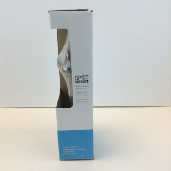 MOEN "Preston" DN8408BN Brushed Nickel Toilet Paper Holder - Picture 5 of 10